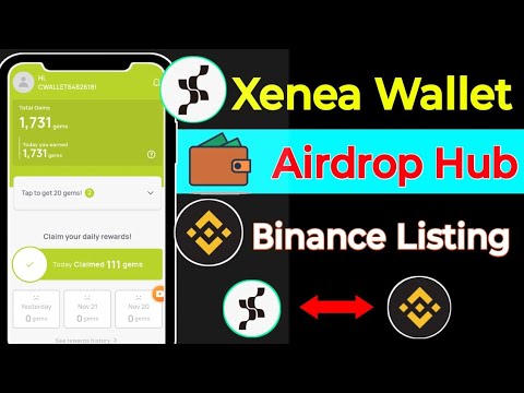 Xenea wallet | New mining app for android | Xenea wallet mining free | Binance Listing