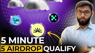 ✅ Join 5 New Airdrops in 5 Mins | New Testnet Airdrop