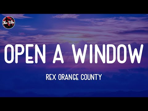 Rex Orange County - OPEN A WINDOW (Lyrics)