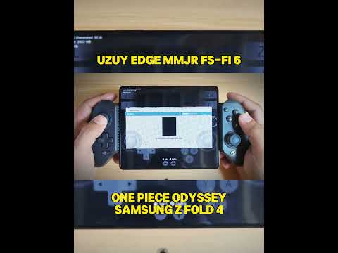 Nintendo Switch emulator | UZUY Edge MMJR FS-FI6 | Samsung Z Fold 4 | One Piece Odyssey Test #shorts