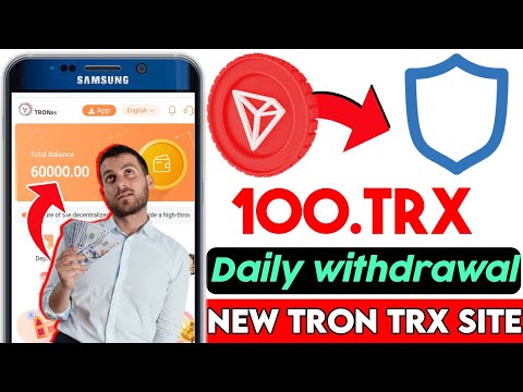 New Tron-RS Trx Best Mining  Today Trx | Daily income Earning Mining Website