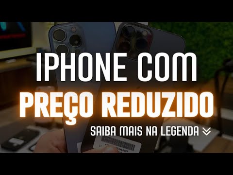 iPHONES DE VITRINE? COMO SÃO? PORQUE TÃO BARATO? 😮🤌