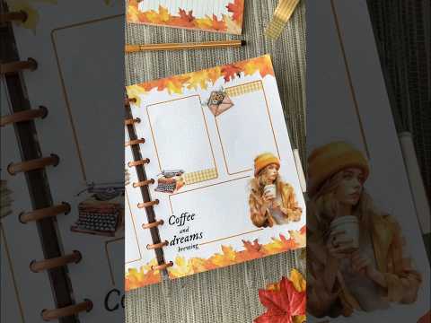 Fall planner spread #planwithme