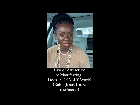 Law of Attraction: Does It REALLY Work? #Manifesting (Rabbi Jesus Knew the Secret) #LawOfAttraction