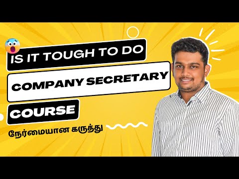 Unfiltered Truth: Is the Company Secretary Course Tough? Honest Opinion at Shilpis Academy. #tamil