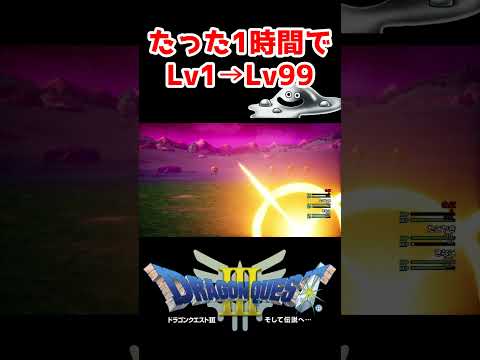 レベル上げたった1時間でLv99にする方法がヤバすぎた【ドラクエ3リメイク】ドラゴンクエスト3 HD-2Dリメイク レベル上げ