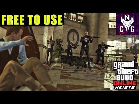 GTA Online Heist #1 - The Fleeca Job #3 (Bank Robbery, Criminal ) | No Copyright Gameplay 4K 60FPS