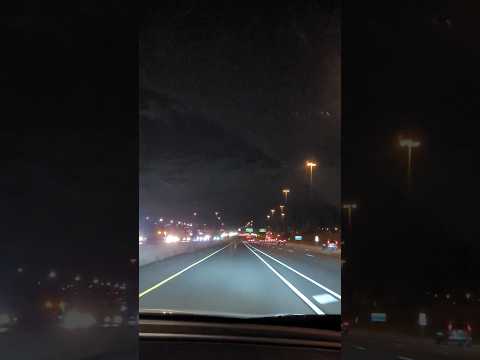 Driving Higway 403 West #driving #travel #ontario #canada #shortvideo #nightdrive #rothel13