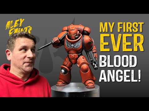 How to paint Blood Angels - Red armour + painting freehand