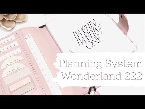 Summer Planning System | Wonderland 222