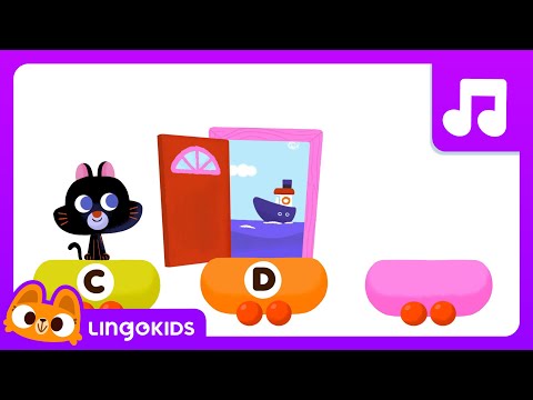 ABC Train Song 🚂🅰️🅱️ A is for Apple B is for Ball | Lingokids ABC song