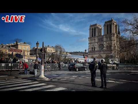 [🇫🇷PARIS France] Reopen Notre dame de Paris Atmosphere Live Streaming 07/Decmber/2024