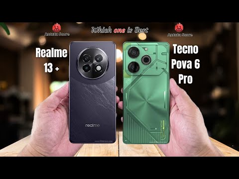 Realme 13 Plus 5G vs Tecno Pova 6 Pro  Full comparison ⚡Which one is Best