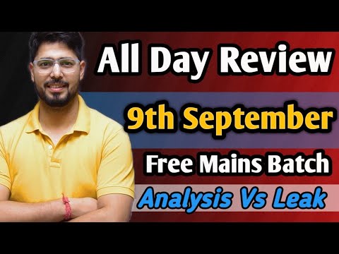 9 September All day Exam Review !!!!