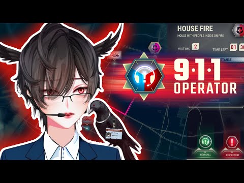 [911 OPERATOR] The Most Depressing Game Ever...! - EN/VN/JP Vtuber