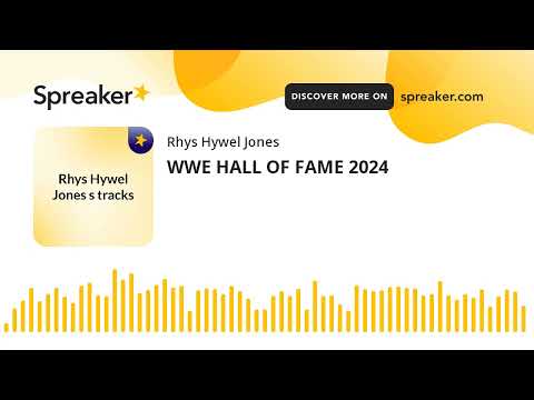 WWE HALL OF FAME 2024