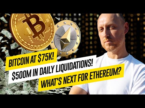 Bitcoin Hits $75K, Record Liquidations, Ethereum Loses Ground, OpenSea update, Whale activity