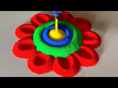 Rangoli designs\रंगोली डिजाइन\Rangoli designs simple and easy and beautiful