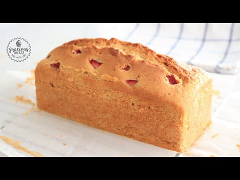 Amazing Strawberry Pound Cake | Butter Cake Recipe