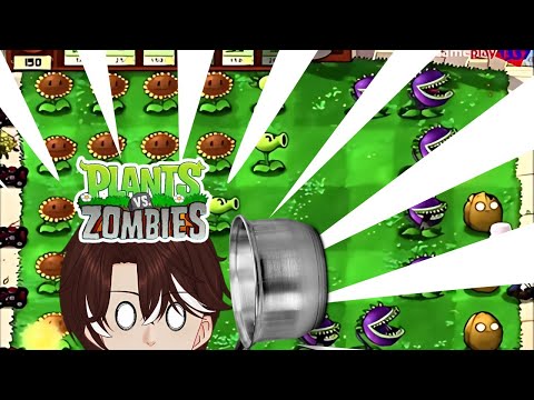 【PlantsVSZonbies】mari melindungi rumah M-san dari Zombi #mediashareon 【Stargooo】