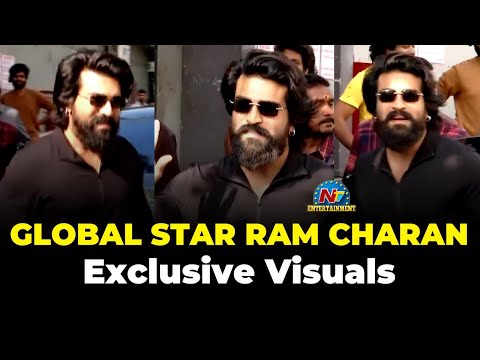 Global Star Ram Charan Exclusive Visuals From Unstoppable Show | Balakrishna || @NTVENT