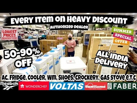 Every Item On Bumper Discount || Electronics,Crockery, shoes e.t.c ||50-90% Off || Retail Wholesale