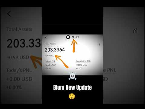 Blum Latest Update🤑| Blum Listing date| Blum airdrop #blum #new #update