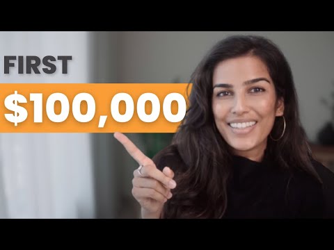 How I saved my first $100,000 (my formula)