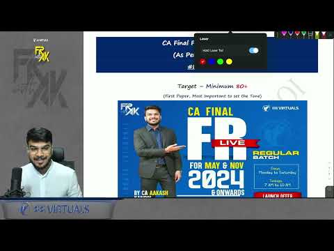 Target 80+ | FR Regular Full Course Batch | As per New Syllabus | CA Aakash Kandoi