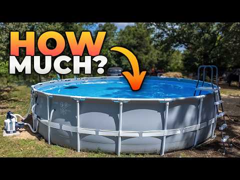 Should You Buy THIS Above Ground Pool? 20ft x 52in Deep Intex Pool Review and Cost!