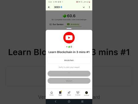 Learn blokchain in 3 mins seed vidio code