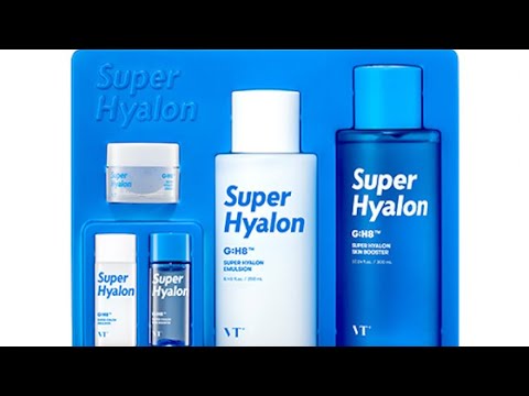 #kbeauty VT cosmetic super hyalon line unpacking