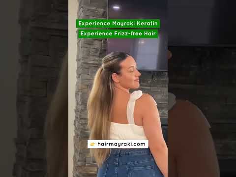 Experience Frizz Free Hair with Mayraki Keratin #haircare #hairtreatment #hair #keratin #shorts