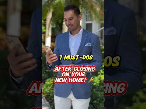 🔑 7 Must-Dos After Getting the Keys to Your New Home! 🔑 Change the Locks 🔒 – Replace or reset