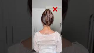 claw clip hairstyle for long hair 🫶🏼#hair #clawclip #clawcliphack #easyhairstyles