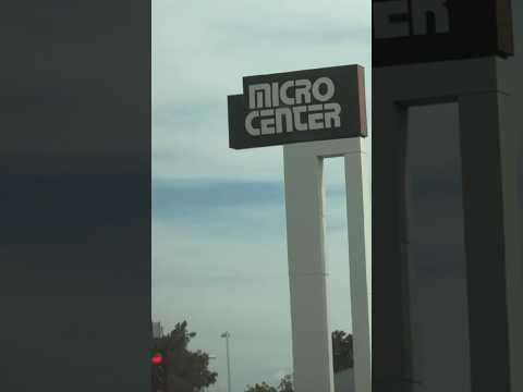 Come hang out w/Me at Microcenter #pcbuild #ultimategamingsetup #microcenter #gaming