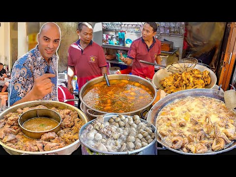 EXOTIC NASI GORENG + EXTREME BAKSO + Best AYAM GORENG - Indonesian Street food in Semarang