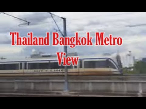 Metro Tour of Bangkok Thailand