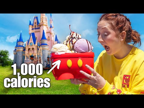 The UNHEALTHIEST Food at Disney World