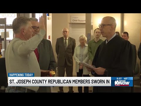 St. Joseph County Republican Party swears in elected officials