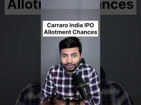 Carraro India IPO Allotment Chances | Latest IPO GMP #shorts #latestipo #ipo #ipoalert