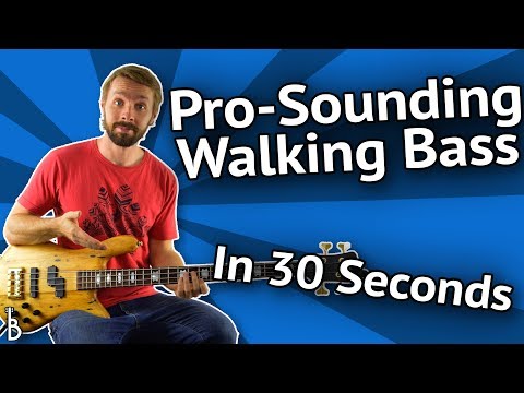 The Instant Walking Bass 'Hack': Nail Your 2-5-1’s With A Single Lick