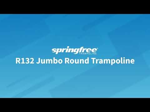 Springfree Jumbo Round Trampoline R132