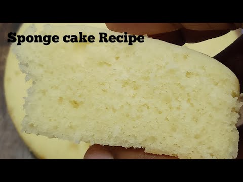 Sponge cake recipe without oven || My Little Habits