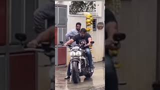 Darshan Boss On His Bike 🔥 | DBoss | Challenging Star Darshan