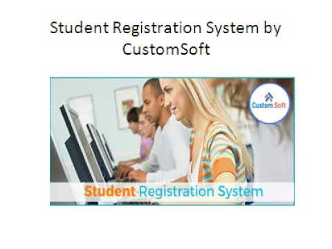 Student Registration System by CustomSoft