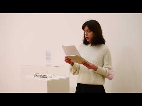 Poets in the Museum 1. Federica Scaringello e Allison Grimaldi Donahue