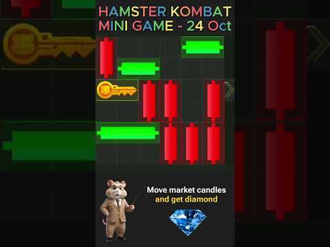 Hamster Kombat New Season Mini Game Solution 24 October 2024  #hamsterkombat #puzzle