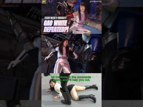 [Super Sentai Preview] Superheroine Gao White in Danger #powerrangers #supersentaiseries