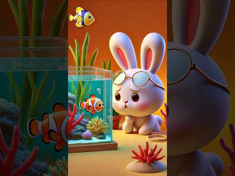 Bunny’s Story Melody: Aquarium Adventure #shortanimation #story #adorable #horse #3d #cute #lovely